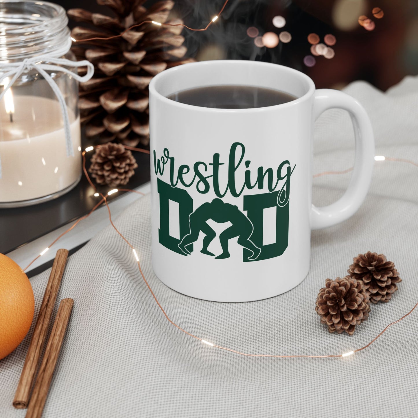 Pennridge Wrestling - Wrestling Dad - 15 oz Ceramic Mug