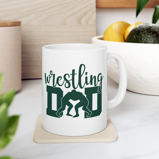 Pennridge Wrestling - Wrestling Dad - 15 oz Ceramic Mug