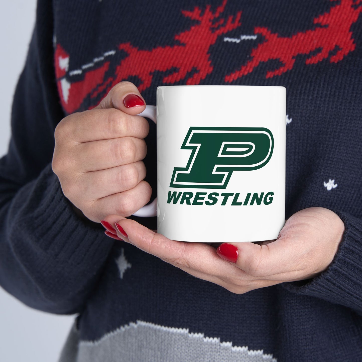 Pennridge Wrestling - Wrestling Dad - 15 oz Ceramic Mug