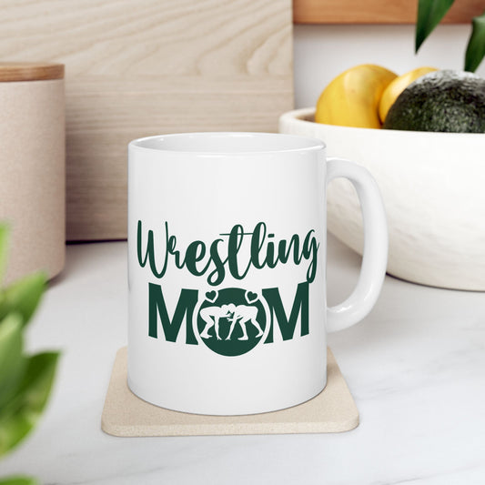 Pennridge Wrestling - Wrestling Mom - 15 oz Ceramic Mug