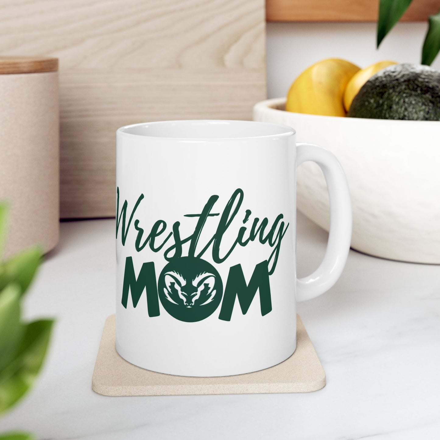 Pennridge Wrestling - Wrestling Mom Ram- 15 0z Ceramic Mug