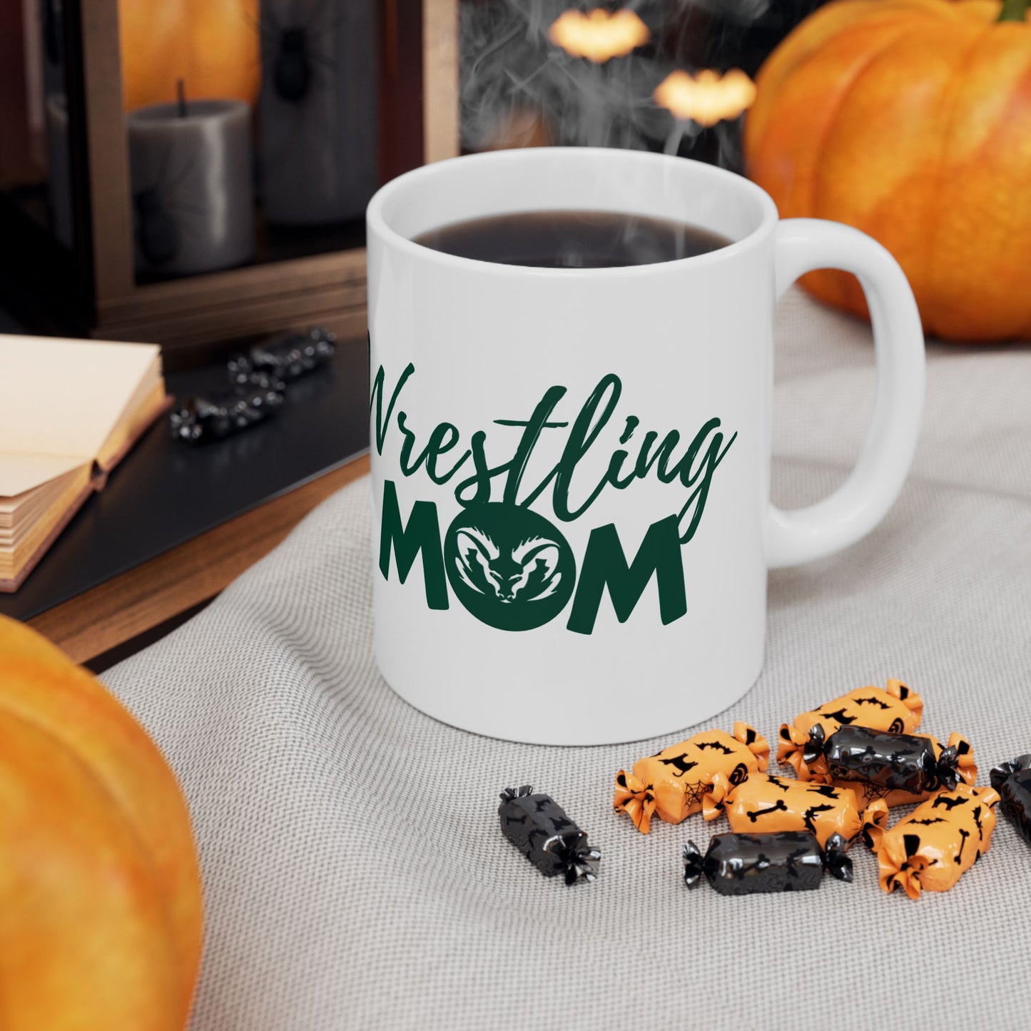 Pennridge Wrestling - Wrestling Mom Ram- 15 0z Ceramic Mug